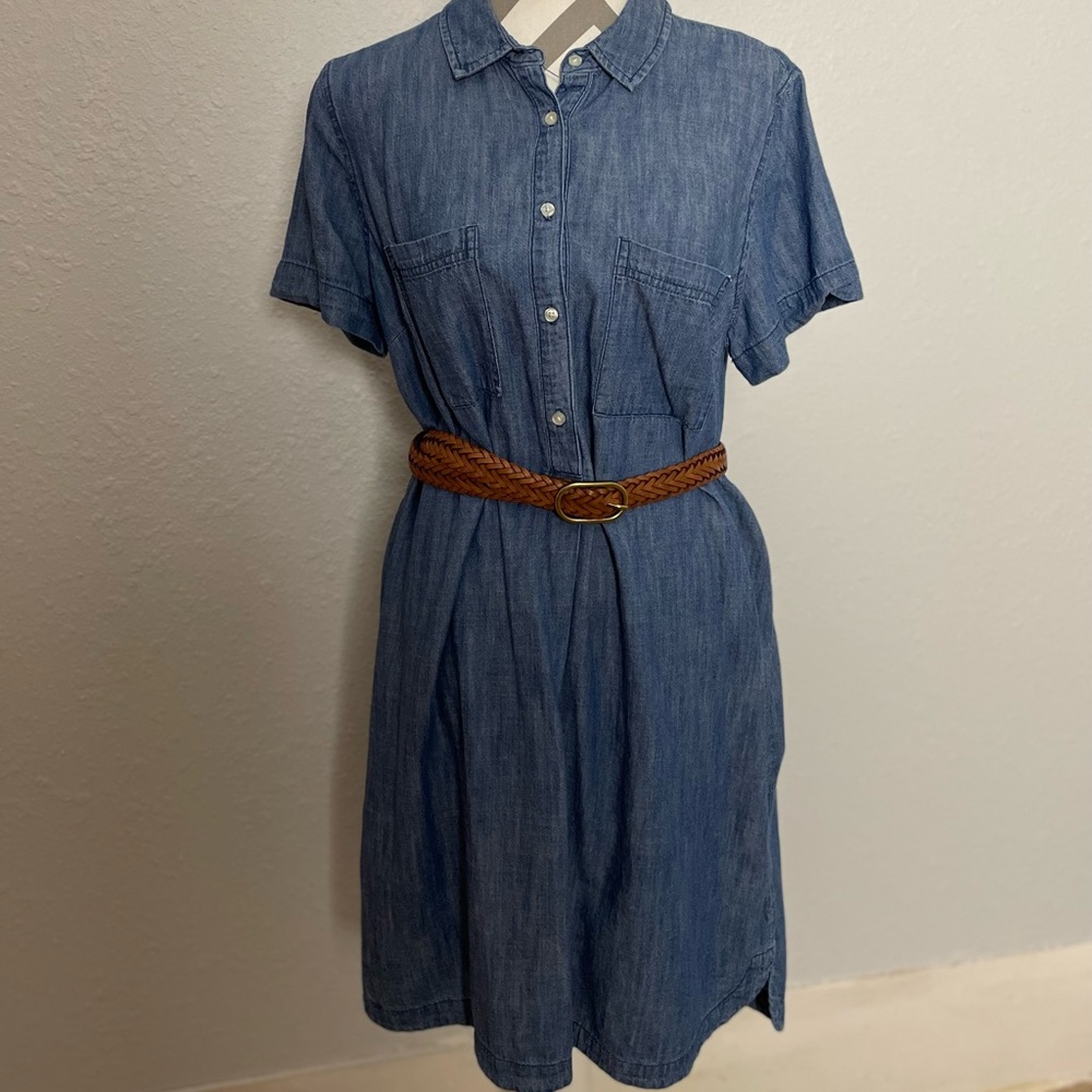 Denim dress
